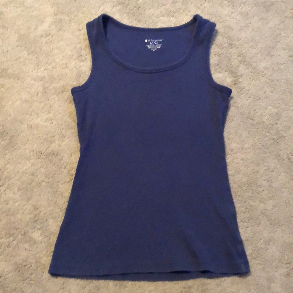 Navy blue tank top